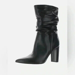 Nine West Womens Denner 3 Black Ankle Boots Shoes Size 6 Medium BHFO 1069